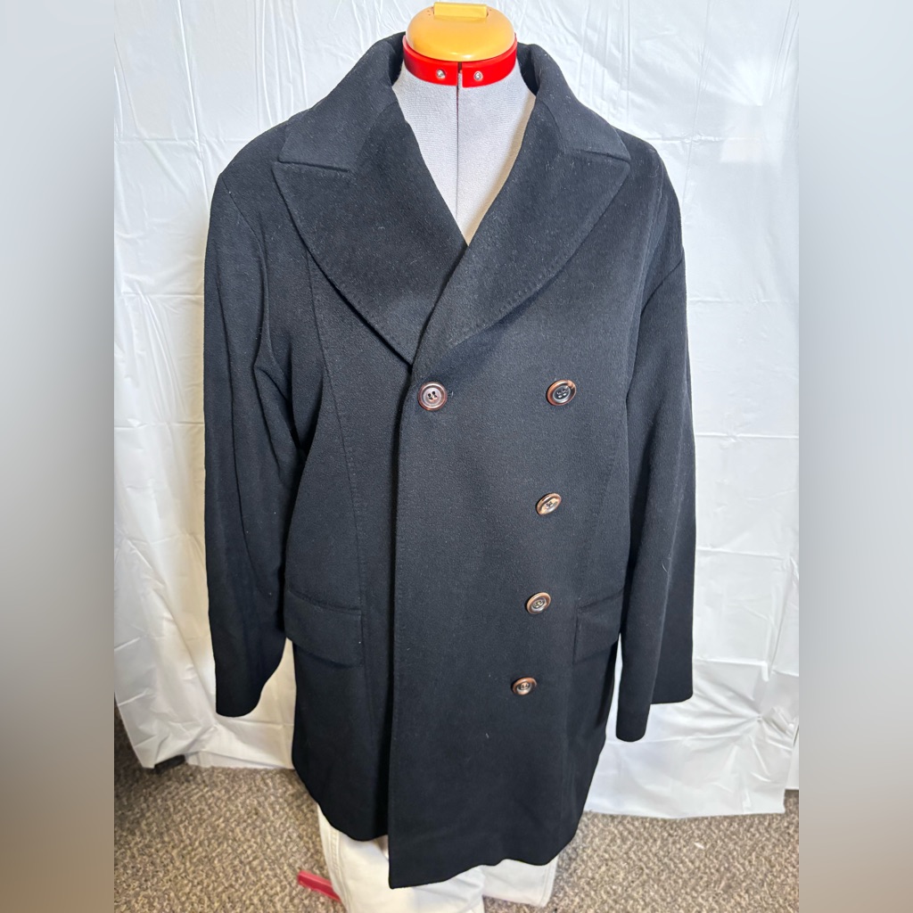 Vintage Jaeger Great Britain Wool/Cashmere Blend Overcoat